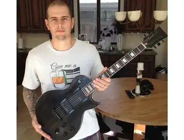 Forest Young Les Paul Guitar (copy)