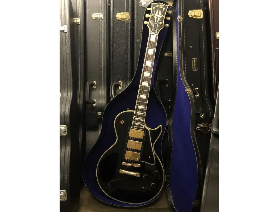 Orville by Gibson Les Paul Custom Black Beauty - What To Know Orville by Gibson Les Paul Custom Black Beauty - What To Know