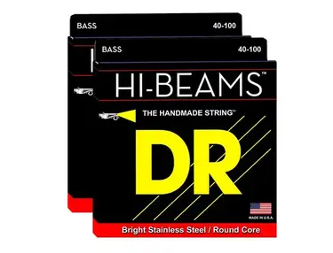 DR Strings DR Bass Strings HI-Beams 040-100