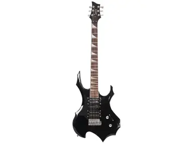 Glarry Burning Fire Style Electric Guitar