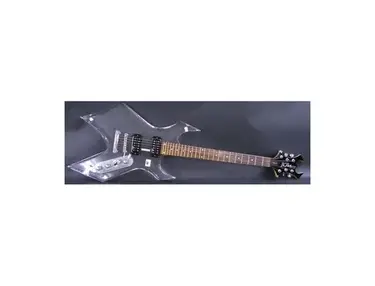 B.C. Rich Warlock Clear Acrylic Series