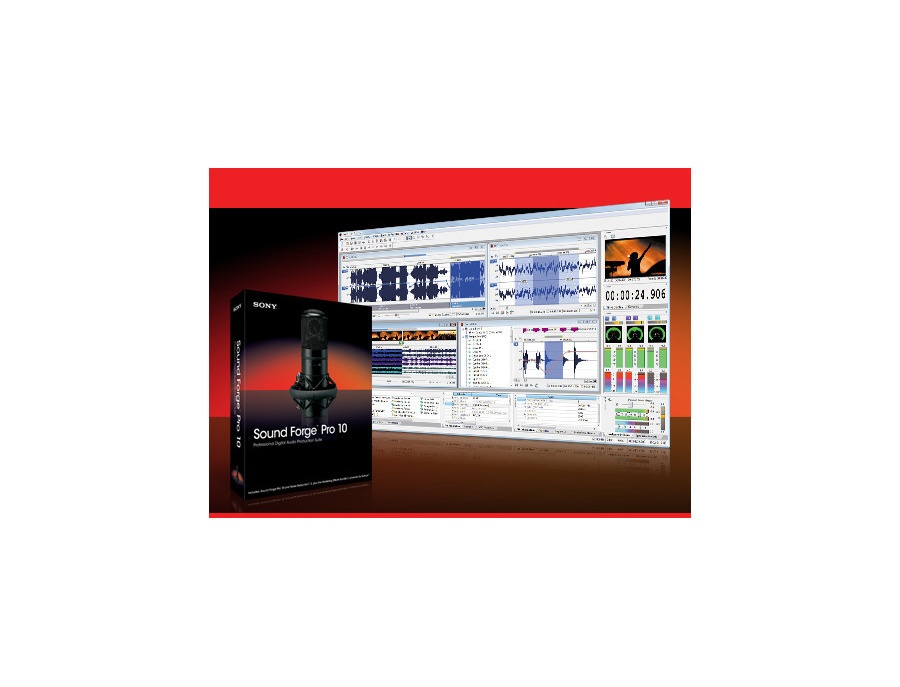 Sony Sound Forge Pro 10 Equipboard