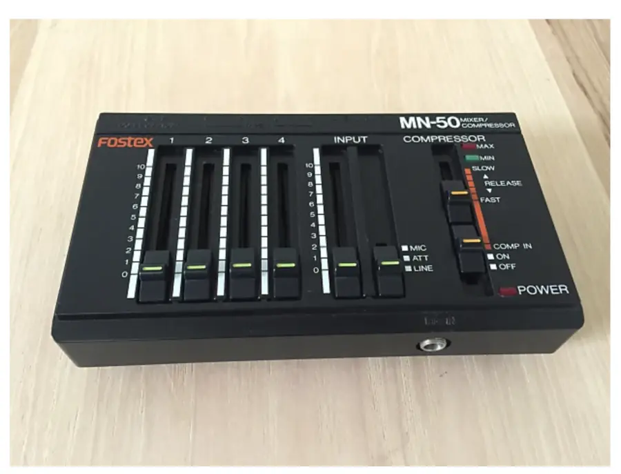 Fostex MN-50 5 Channel Mixer/Compressor - What To Know & Where To Fostex MN-50 5 Channel Mixer/Compressor - What To Know & Where To