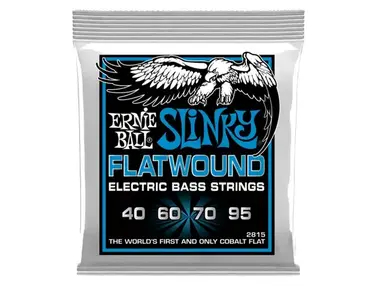 Ernie Ball Extra Slinky Cobalt Flatwound Bass Strings (40-95)