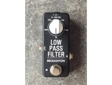 Broughton Audio Low Pass Filter Pedal