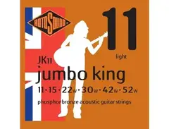 Rotosound JK11 Phospher Bronze Acoustic Guitar Strings (11-52) main image