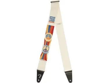 Fender Woodstock Strap - Multi-Colour Peace