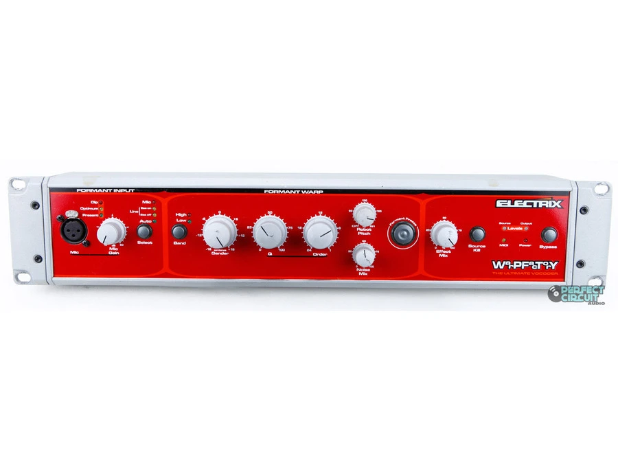 tobacco vocoder (musician) making this instrument ready for both studio work and live performance straight out of the box. Electrix Warp Factory Vocoder signed