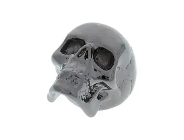 Q-Parts Custom Potiknob JumboSkull 2B