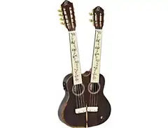 Ortega Guitars Hydra-ZS Custom Built Double-Neck Tenor Ukulele main image