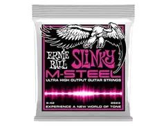 Ernie Ball M-Steel Super Slinky Guitar Strings (9-42)