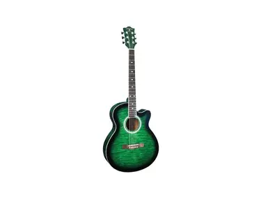 Indiana Madison Acoustic/Electric Guitar Green