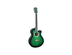 Indiana Madison Acoustic/Electric Guitar Green main image