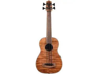 Kala U-Bass Exotic Mahogany - Fretted, Left-Handed