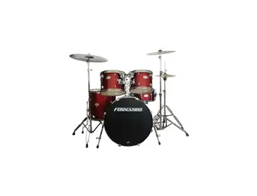Fernando Sparkle Drumset (Red)