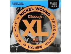 D'Addario EXL115W