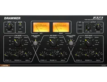 Softube Drawmer 1973 Three Band FET Compressor