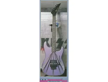 Charvel San Dimas Purple Custom Graphic