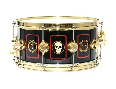 DW 14 x 6.5 Collector's Series Neil Peart R40 Snare Drum