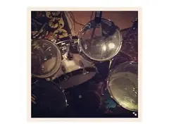 1976 Ludwig Cream Vistalite Drum Kit