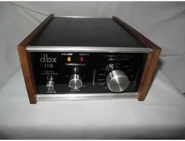 DBX 118 Dynamic Range Enhancer