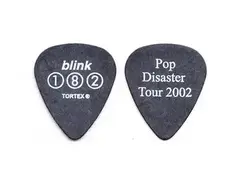 Dunlop Tortex Blink 182 Pop Disaster Tour 2002 main image