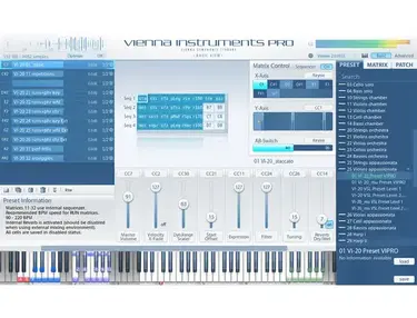 Vienna Symphonic Instruments Pro