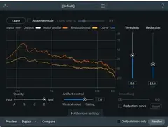 iZotope RX 7 Spectral De-noise