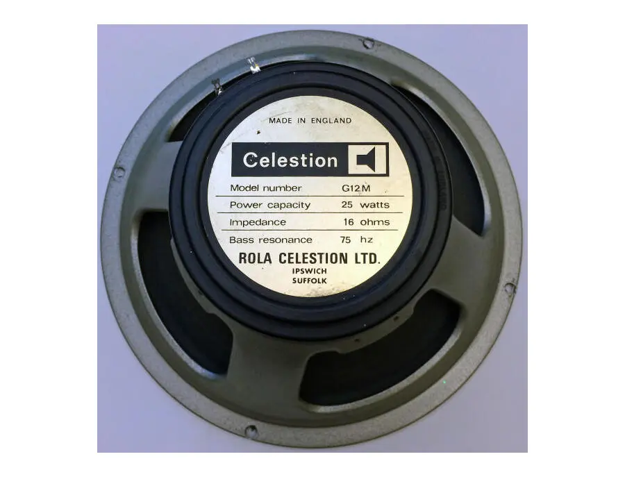 Celestion G12M T1221 Blackback 12 Celestion G12M T1221 Blackback 12