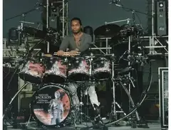 DW Jonathan "Sugarfoot" Moffett History World Tour Drum Kit