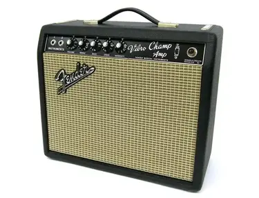 Fender 'Black Panel' Vibro Champ Amp (1964-1967)
