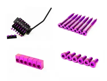 FU Tone Purple Titanium Hardware Inserts