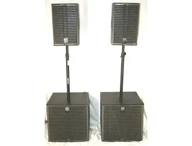HK Audio Linear 3 Lautsprecher Set: 2 x Bass und 2 x Top passiv