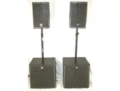 HK Audio Linear 3 Lautsprecher Set: 2 x Bass und 2 x Top passiv main image