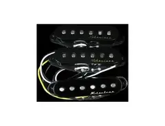 Fender Stratocaster Vintage Noiseless Pickup Set Black main image