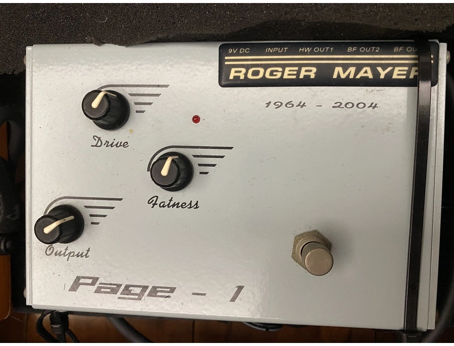 Roger Mayer Page-1 - What To Know & Where To Buy | Equipboard Roger Mayer Page-1 - What To Know & Where To Buy | Equipboard