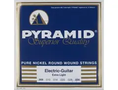 Pyramid Pure Nickel Round Wound 6 String, .008 - .038, 400-100