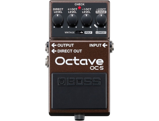 Boss OC-5 Octave - ranked #29 in Harmonizer & Octave Effects 