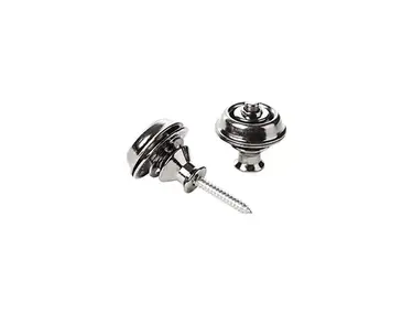 Dunlop SLS1031N Straplok Strap Retainers Dual Design Nickel