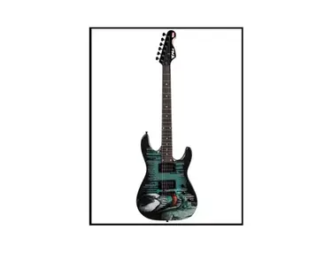 PHX Stratocaster Guitar Marvel Venom GMV-1