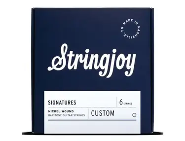 Stringjoy Signatures Nickel Wound Baritone Guitar Strings CUSTOM