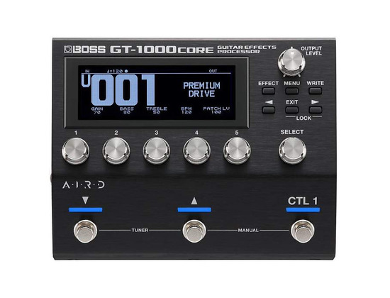 Boss GT-1000CORE Guitar Effects Processor - ranked #179 in Multi