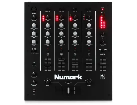 Numark M6 USB 4-channel DJ mixer (new)