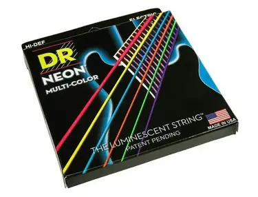 DR Strings DR NEON Electric Strings, Multi-Color