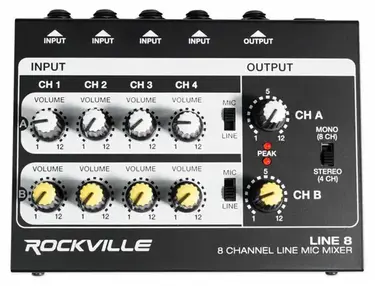 Rockville LINE8 Mixer