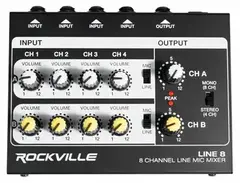 Rockville LINE8 Mixer main image