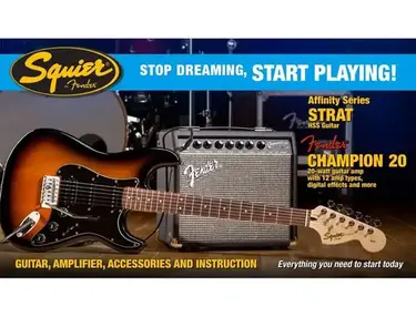 Squier 2015 Affinity Stratocaster Sunburst