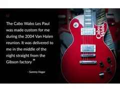 Gibson Cabo Wabo Les Paul