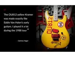 Kramer OU812 electric guitar