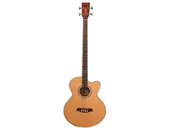 Stretton Payne Acoustic Bass Guitar With Electronics For Plug-in. Spruce Top Rosewood Fretboard